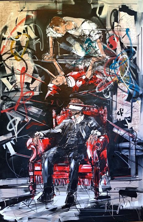 Painting by Marco Tamburro, No. 04