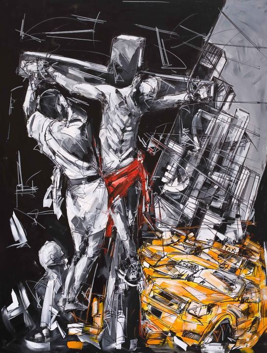 Painting by Marco Tamburro, No. 05