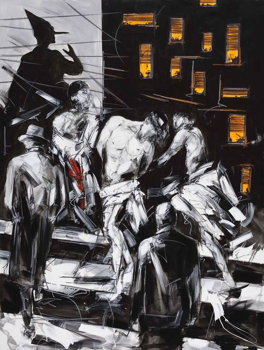Painting by Marco Tamburro, No. 06