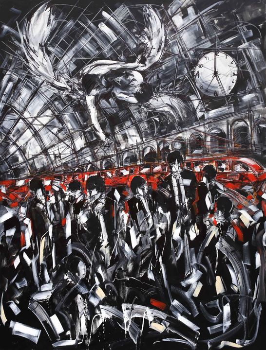 Painting by Marco Tamburro, No. 07
