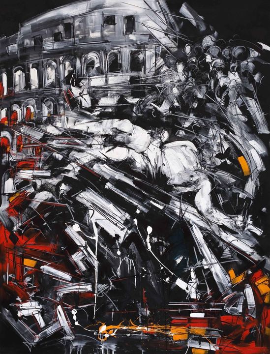 Painting by Marco Tamburro, No. 10