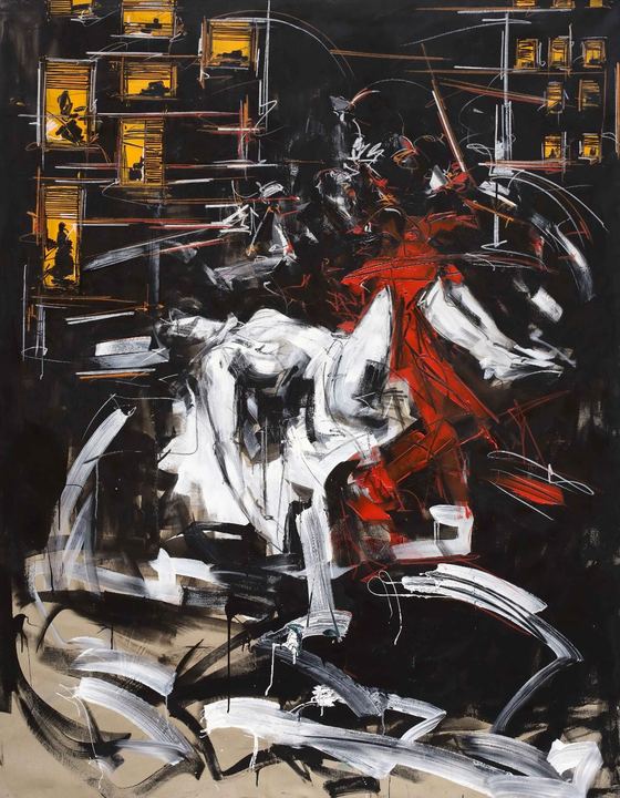 Painting by Marco Tamburro, No. 11