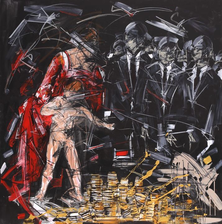 Painting by Marco Tamburro, No. 13