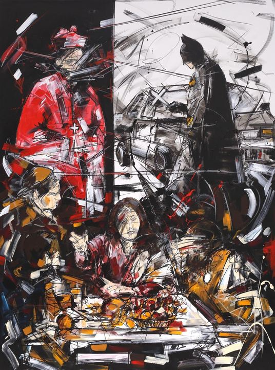 Painting by Marco Tamburro, No. 14