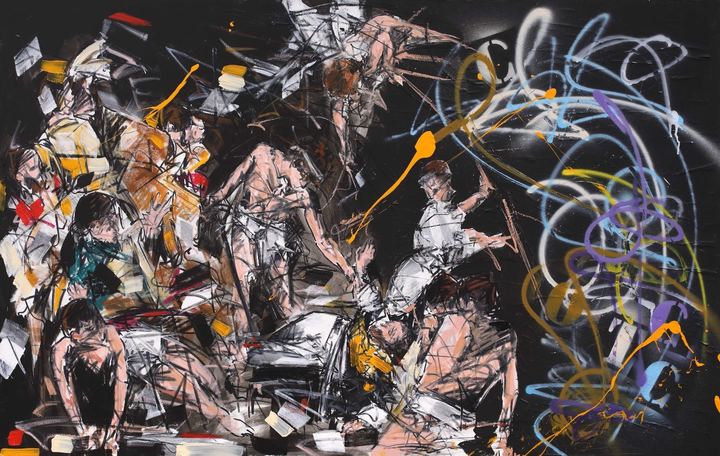 Painting by Marco Tamburro, No. 16