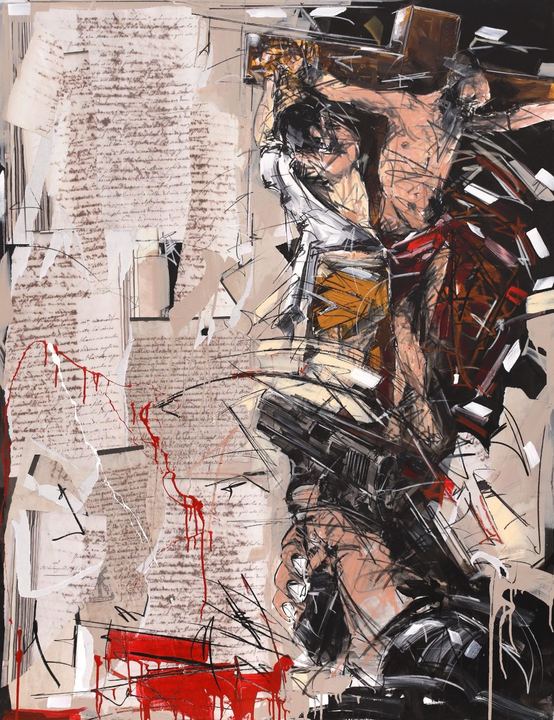 Painting by Marco Tamburro, No. 18