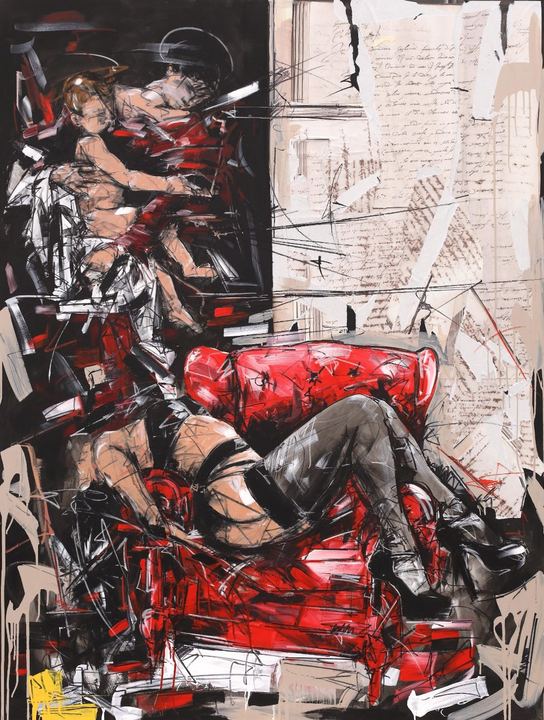Painting by Marco Tamburro, No. 19
