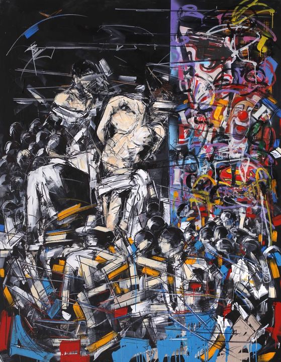 Painting by Marco Tamburro, No. 20
