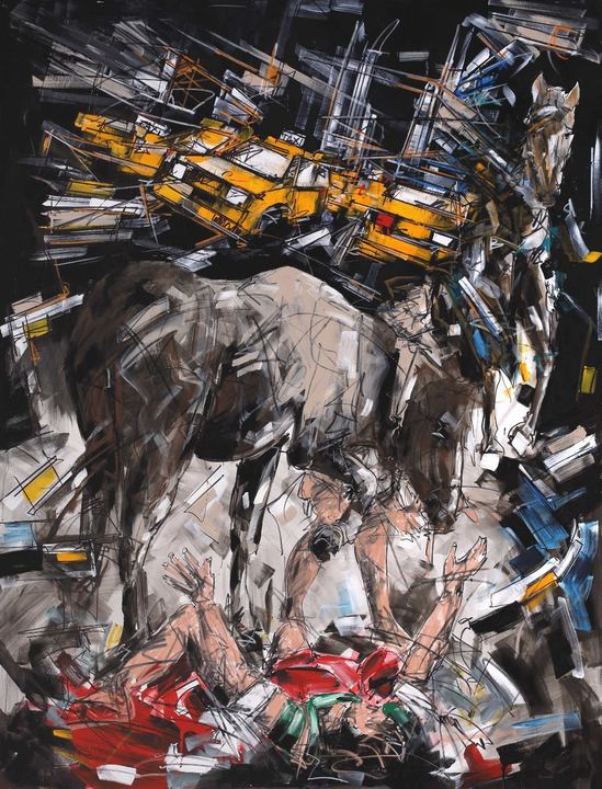 Painting by Marco Tamburro, No. 22