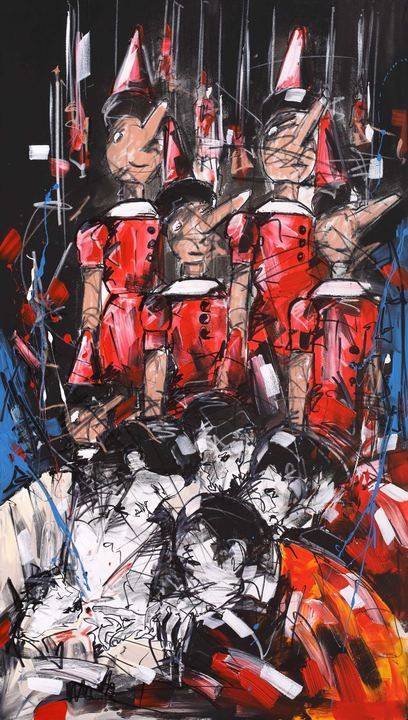 Painting by Marco Tamburro, No. 24