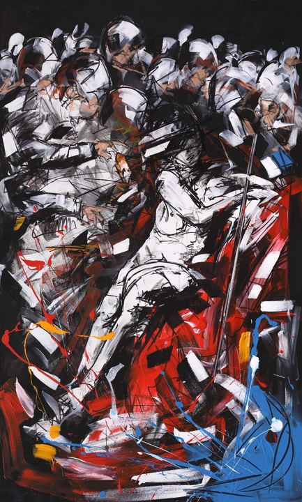 Painting by Marco Tamburro, No. 25