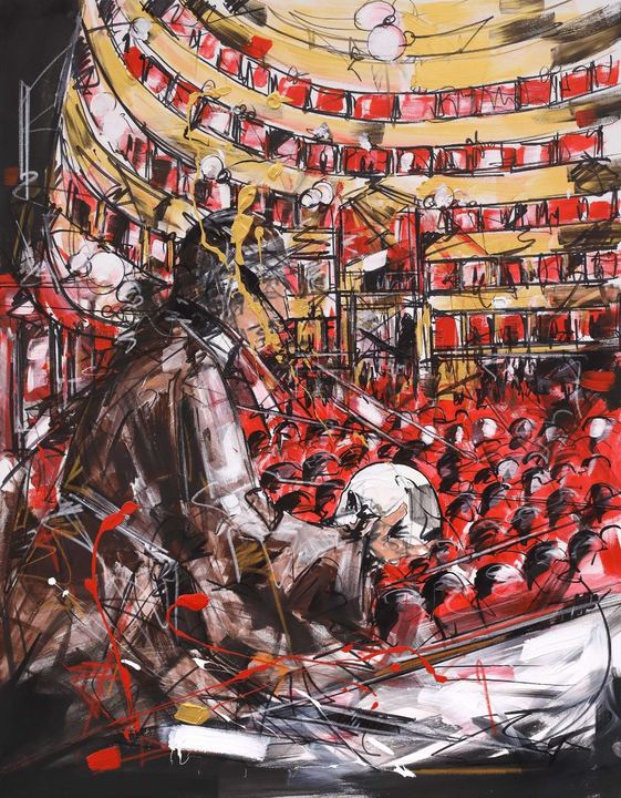 Painting by Marco Tamburro, No. 27
