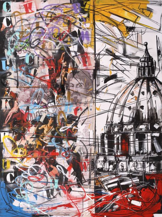 Painting by Marco Tamburro, No. 29