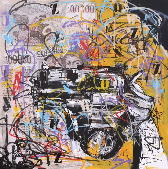 Painting by Marco Tamburro, No. 30